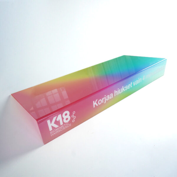 K18 Rainbow hyllydisplay + tuotteet  8-9/25 DEAL - Image 2