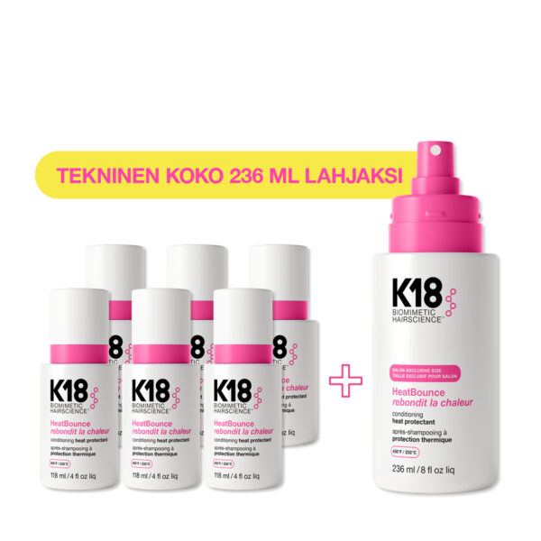 6x HeatBounce 118 ml + lahjaksi 1x236 ml 10/25 DEAL