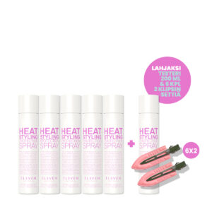 6 X ELEVEN Heat Styling Protection Spray 200ml 11-12/25 DEAL