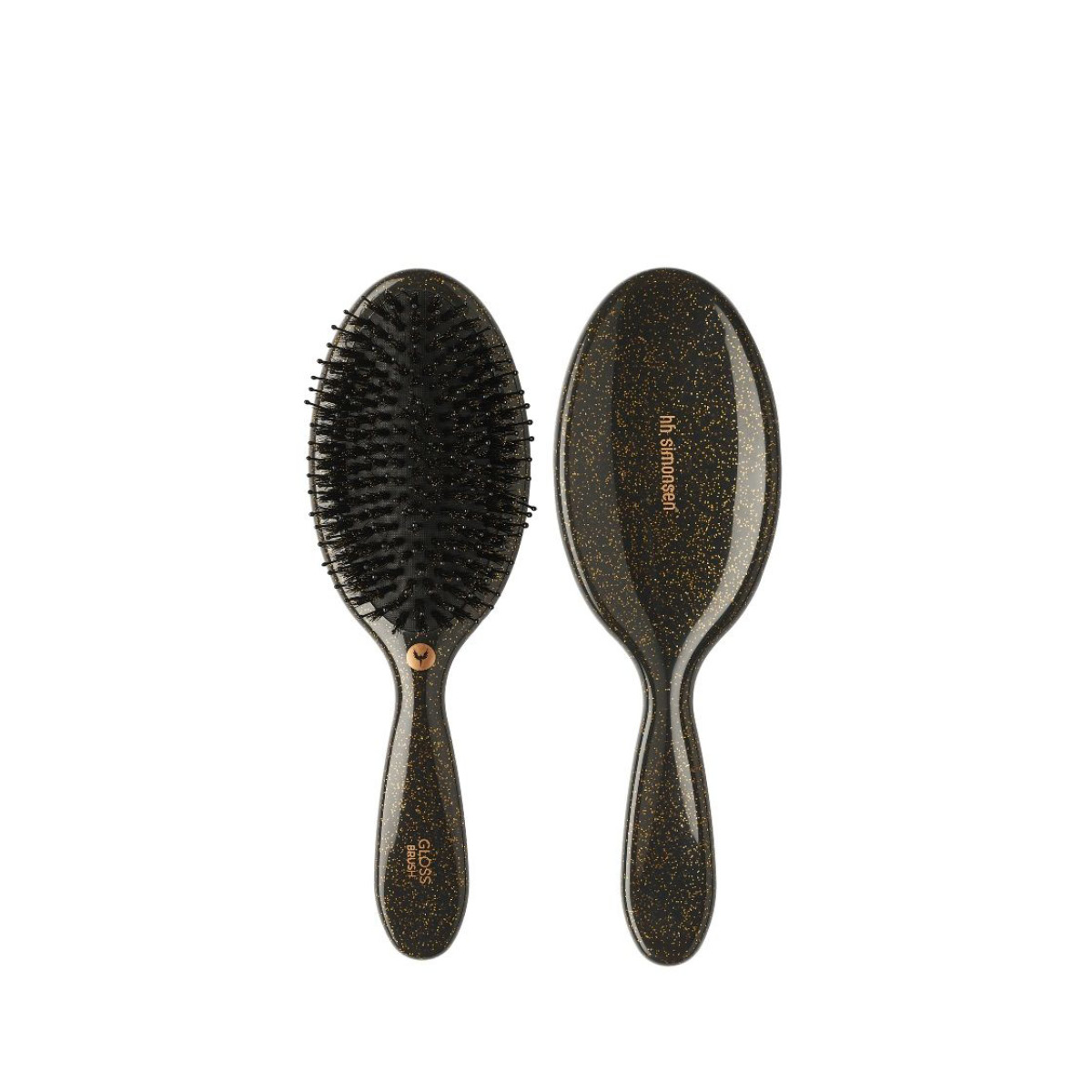 HH Simonsen Gold Glitter Gloss Brush harja