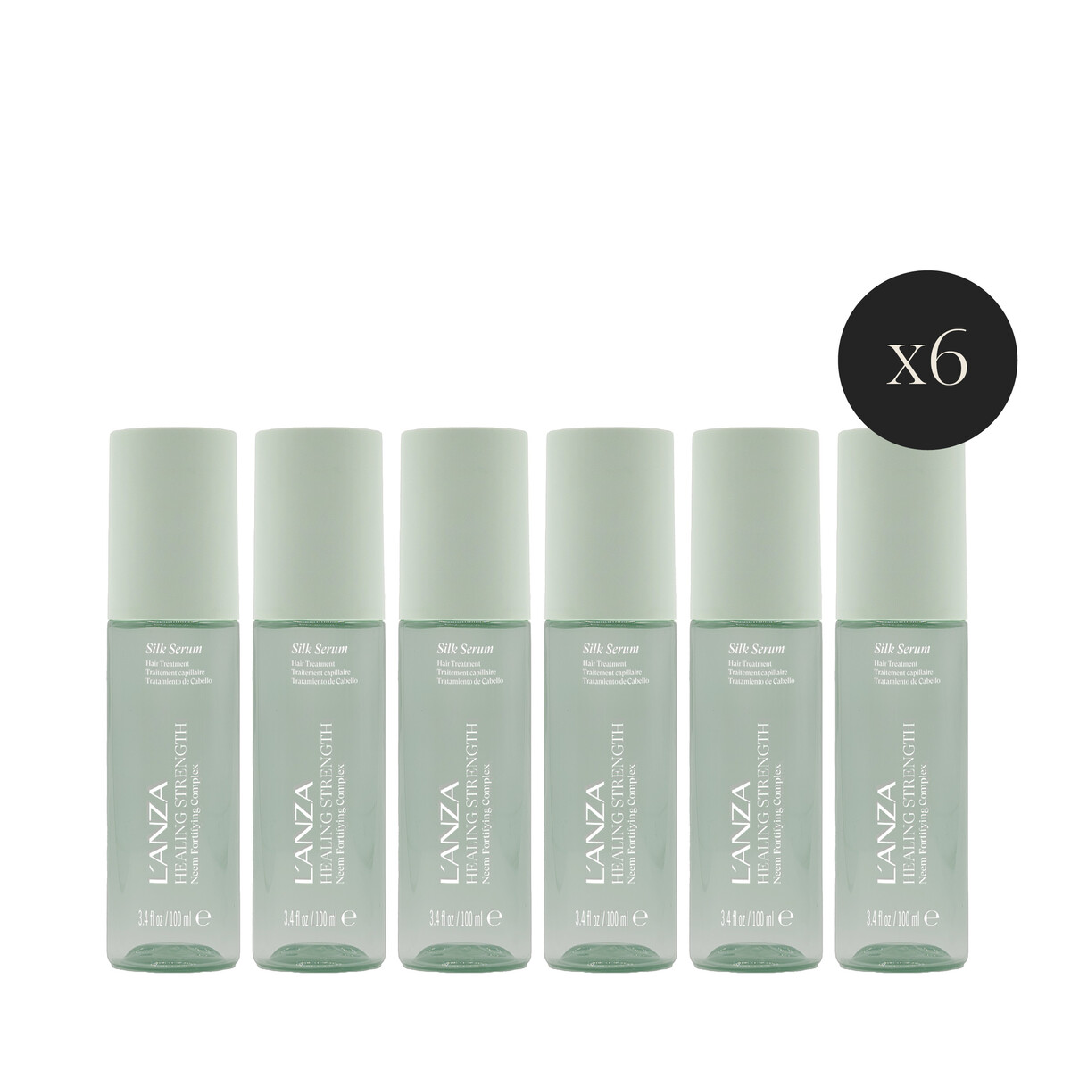6 X LANZA New Healing Strength Silk Serum 100ml, FLASH SALE 06/26
